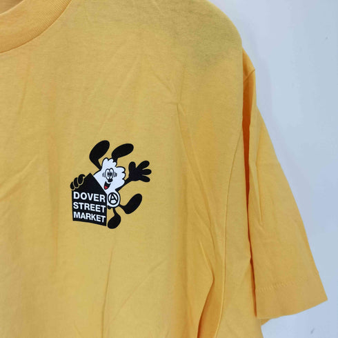 ドーバーストリートマーケット DOVER STREET MARKET カジュアルワンポイントロゴ刺繍Tシャツ メンズ L