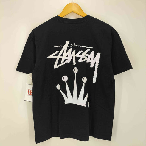 ステューシー Stussy CROWN TEE クラウン プリント S/S クルーネック Tシャツ メンズ import:S