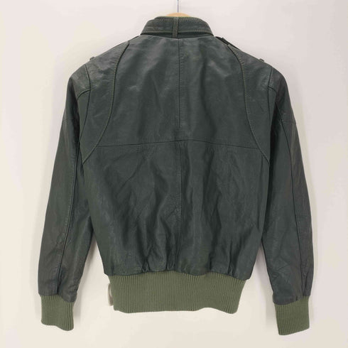 MEMBERS ONLY 90S シングル ライダース レザー ジャケット メンズ 34