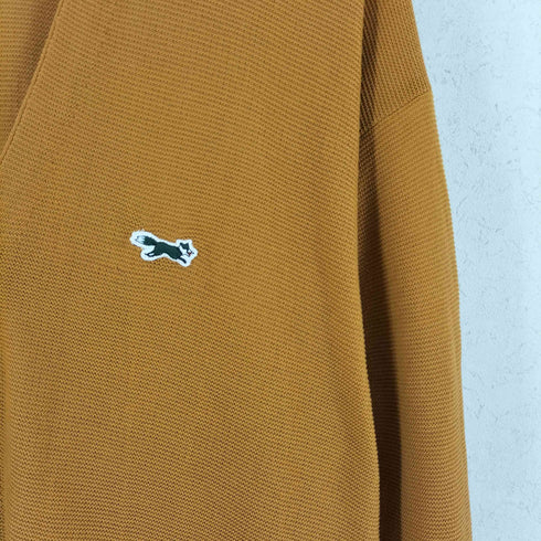 ビームスハート BEAMS HEART FOX ワンポイント カーディガン メンズ import:L