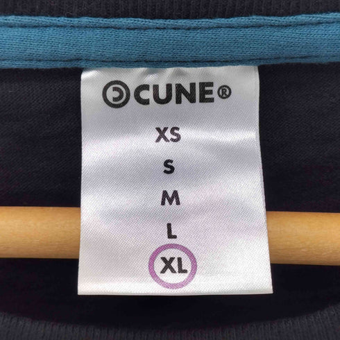 キューン CUNE 19AW うさぎ ロゴ プリント Tシャツ メンズ JPN:XL