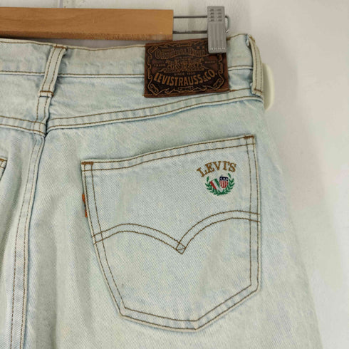 リーバイス Levis 90S オレンジタブ ロゴ刺繍入り ストレートデニムパンツ メンズ US:30-31