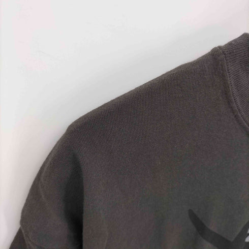 00S USA製 anvilボディ 般若 プリント クルーネック S/S ゲーム Tシャツ メンズ import:L