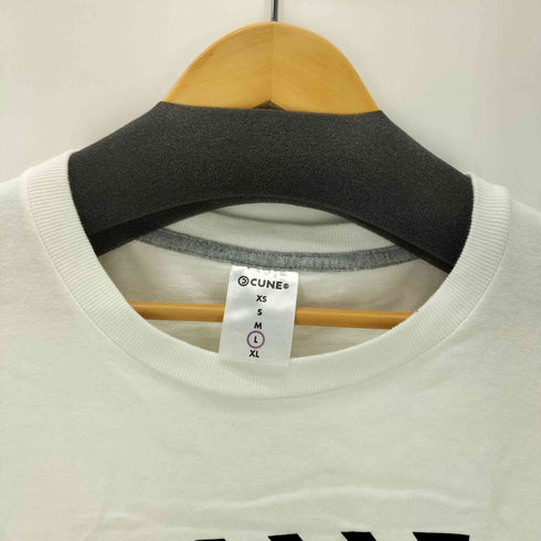 キューン CUNE 2020 うさぎ ロゴ 両面 プリント Tシャツ メンズ JPN:L