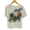 HARLE QUIN USA製 シングルステッチ アニマル両面プリントクルーネックTシャツ CHIEF SEATTLE メンズ import:L
