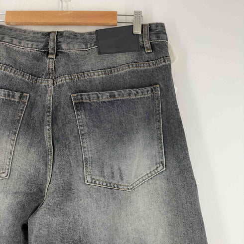 素拼 -SUPIN LIFE- ダメージ加工 バルーン デニムパンツ メンズ US:32-33
