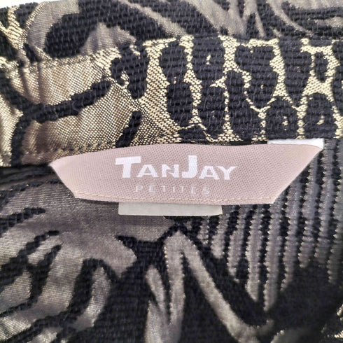 TANJAY ジャガード 総柄ジップジャケット メンズ