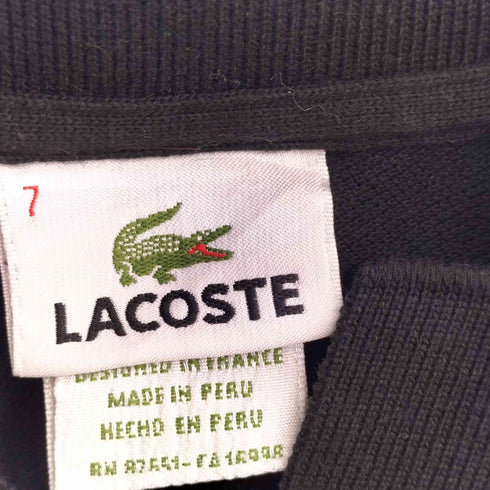 ラコステ LACOSTE 00S ペルー製 ワッペンポロシャツ メンズ 7