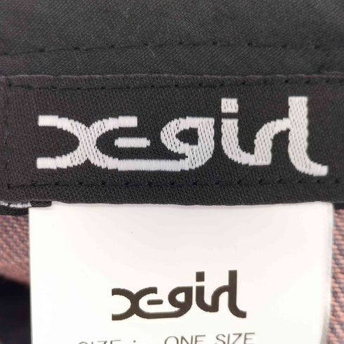 エックスガール X-girl OVERDYED CAP レディース ONE SIZE