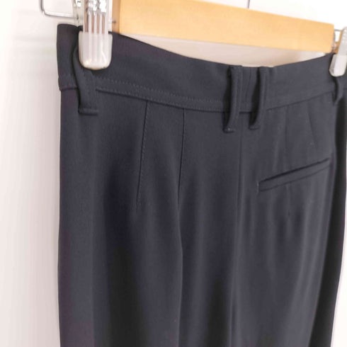 ユーバイスピックアンドスパン U by SPICK&SPAN 25SS シルキードレープ2タックワイドパンツ レディース JPN:34