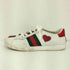 グッチ GUCCI エンブロイダリー スニーカー ハート レザー レディース 36 1/2