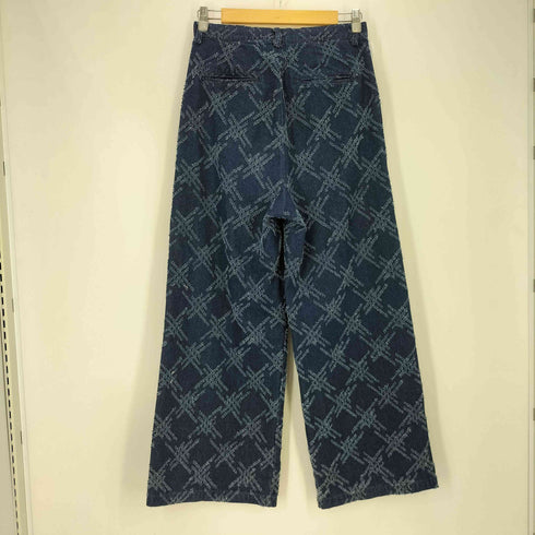 キャスパージョン CASPER JOHN シークレットフレアジャガードデニム メンズ JPN:XS