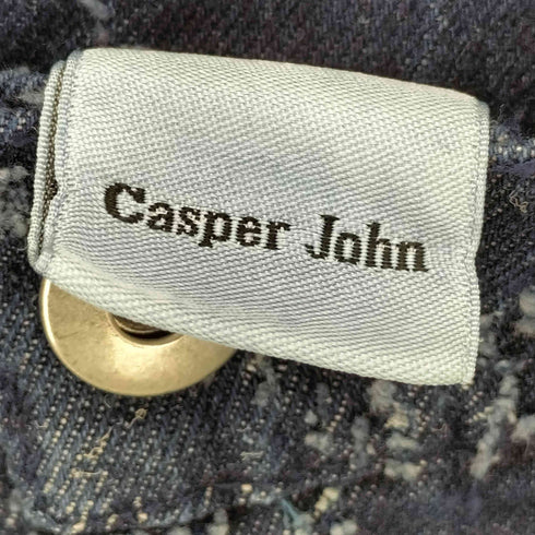 キャスパージョン CASPER JOHN シークレットフレアジャガードデニム メンズ JPN:XS