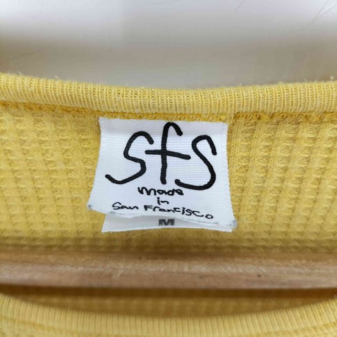 SfS USA製 ワッフル サーマル カットソー メンズ import:M