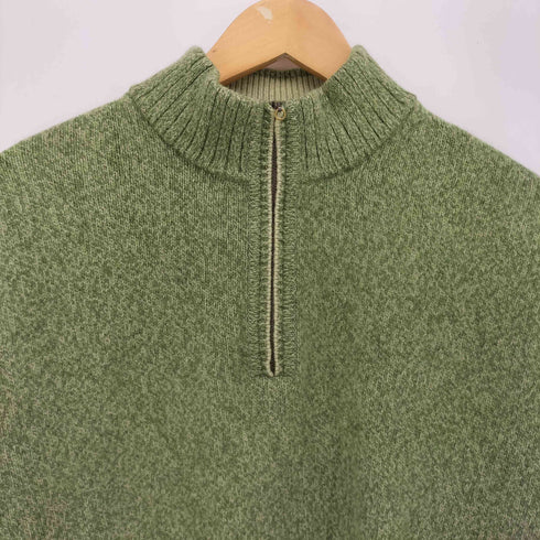 キンロックバイキンロックアンダーソン KINLOCH ANDERSON 日本製 ウール ハーフジップ ニット メンズ JPN:M