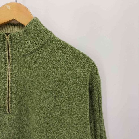 キンロックバイキンロックアンダーソン KINLOCH ANDERSON 日本製 ウール ハーフジップ ニット メンズ JPN:M
