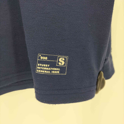 ステューシー Stussy 90S 紺タグ ハーフジップスウェット メンズ