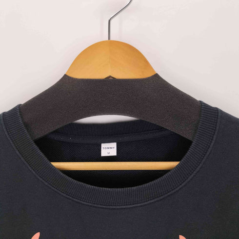 トミージーンズ tommy jeans NEW PREP フロントプリント クルーネックスウェット レディース JPN:M