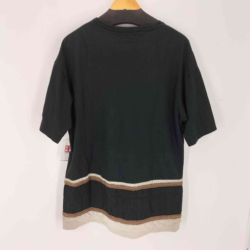 ジョンアンダーカバー John UNDERCOVER 異素材切替 Tシャツ メンズ 4