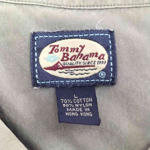 トミーバハマ Tommy Bahama 90S ハーフジップ ジャケット メンズ import:L