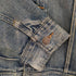 ダブルアールエルラルフローレン RRL RALPH LAUREN Lot 271 ダメージ加工 デニム トラッカージャケット メンズ import:L