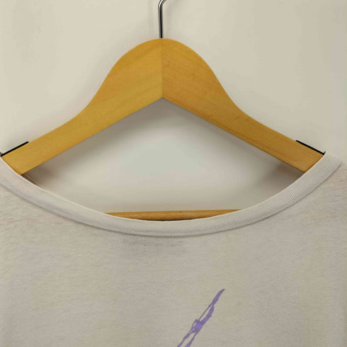 ミキオサカベ MIKIOSAKABE 十字架 ペガサス ドッキングプリントクルーネックTシャツ レディース