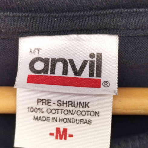 アンビル Anvil メッセージプリントクルーネックTシャツ メンズ M