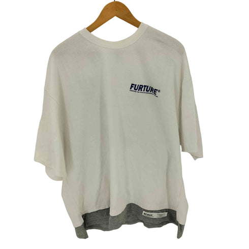 A MAN'S MAN MANLY プリントクルーネックTシャツ メンズ