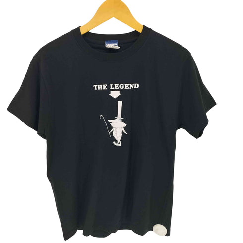 キャラクタープリントクルーネックTシャツ メンズ M