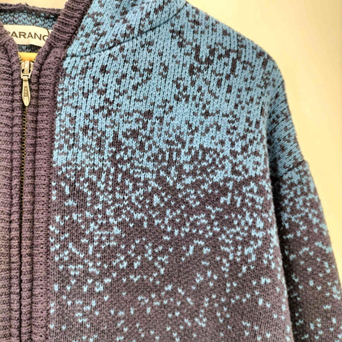 パラノイド PARANOID 25aw GRADATION ZIP KNIT HOODIE YUKIY メンズ JPN:M
