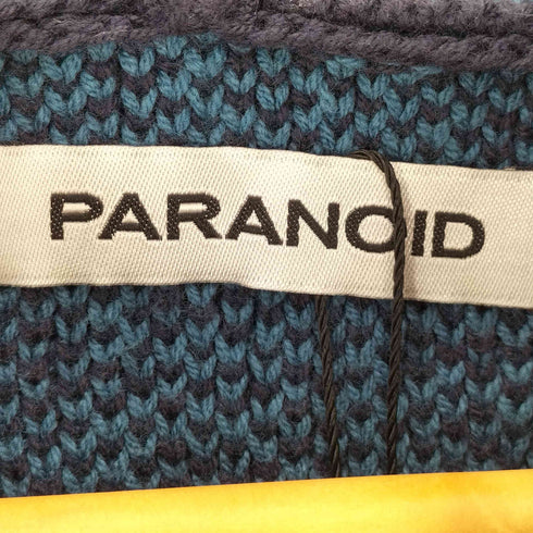 パラノイド PARANOID 25aw GRADATION ZIP KNIT HOODIE YUKIY メンズ JPN:M