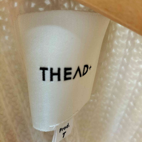 THEAD+ オーバーサイズ タートルネックニット レディース 38