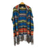 デニムアンドサプライラルフローレン DENIM&SUPPLY RALPH RAUREN ネイティブ ボーダー フーデッド コットン ケープ ポンチョ レディース JPN:XS
