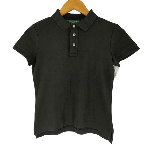 ローレンラルフローレン LAUREN RALPH LAUREN SLIM FIT ロゴ刺しゅう ポロシャツ レディース