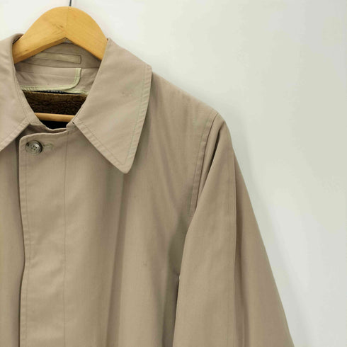 ロンドンフォグ LONDON FOG 80-90S OLD MADE IN UK 英国製 裏地ボア ライナ付き バルマカーン ステンカラー コート メンズ