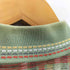 バーバリーズ BURBERRYS 80-90S OLD 銀タグ 英国製 ホースロゴ 刺繍 総柄 チェック L/S ポロ シャツ カットソー メンズ import:L