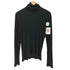 アニエスベーオム Agnes b.homme 90S OLD MADE IN FRANCE フランス製 サンライズ期 ハイネック コットン ブラック リブ ニット カットソー メンズ