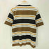 ステューシー Stussy 90-00S 白タグ OLD Sロゴ ピスタグ S/S ボーダー ラガー ポロ シャツ メンズ import:L