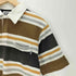 ステューシー Stussy 90-00S 白タグ OLD Sロゴ ピスタグ S/S ボーダー ラガー ポロ シャツ メンズ import:L