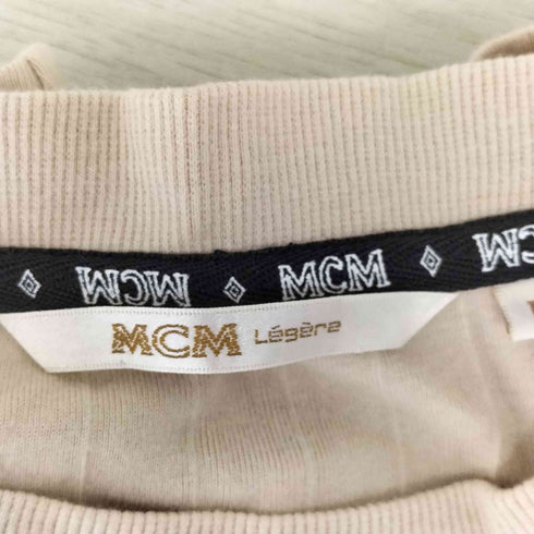 エムシーエム MCM ロゴ刺しゅう ポケット付き クルーネックTシャツ メンズ LL