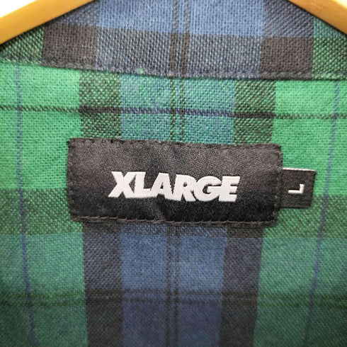 エクストララージ XLARGE PLAID L/S SHIRT メンズ JPN:L