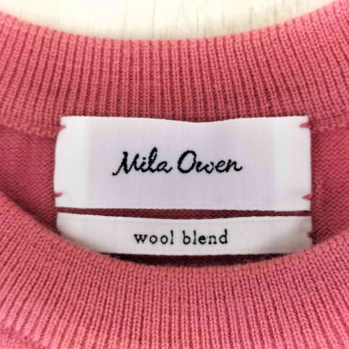 ミラオーウェン Mila Owen アンサンブルフレンチスリーブニットプルオーバー レディース 0