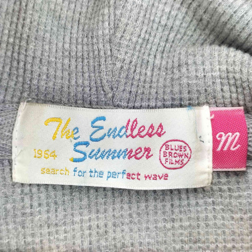 エンドレスサマー The Endless Summer 英字プリント ファー ジップアップ パーカー メンズ JPN:M