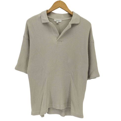 ビューティーアンドユースユナイテッドアローズ BEAUTY & YOUTH UNITED ARROWS BY サーマル ノーボタン ポロシャツ メンズ import:M