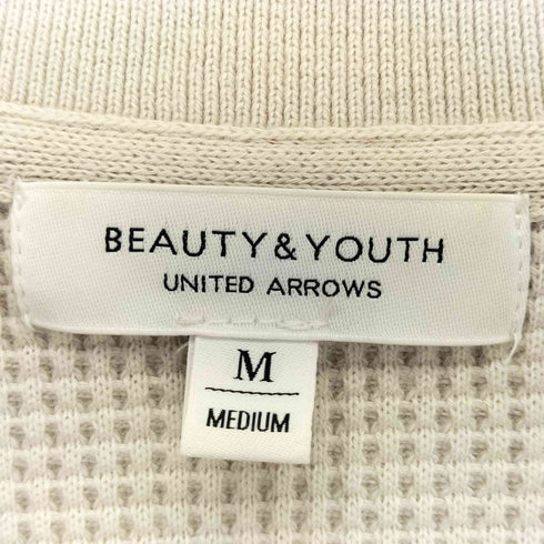 ビューティーアンドユースユナイテッドアローズ BEAUTY & YOUTH UNITED ARROWS BY サーマル ノーボタン ポロシャツ メンズ import:M