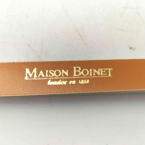 メゾンボアネ maison boinet フランス製 レザー ベルト レディース 80/32
