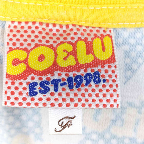 COCOLULU ロゴ総柄 ロンT Y2K レディース FREE