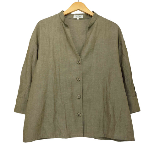 ピエールカルダン pierre cardin リネン カーディガン レディース FR:42