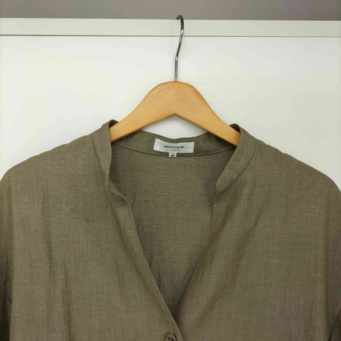 ピエールカルダン pierre cardin リネン カーディガン レディース FR:42