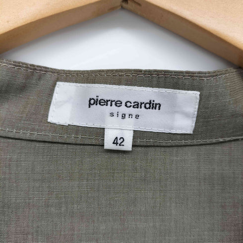 ピエールカルダン pierre cardin リネン カーディガン レディース FR:42